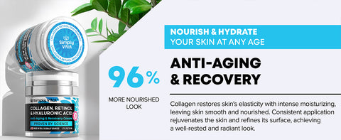 SimplyVital Face Moisturizer Collagen Cream