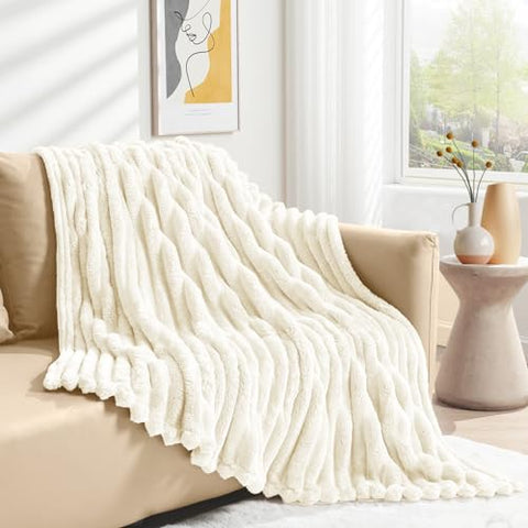 DISSA Fleece Blanket Throw Size