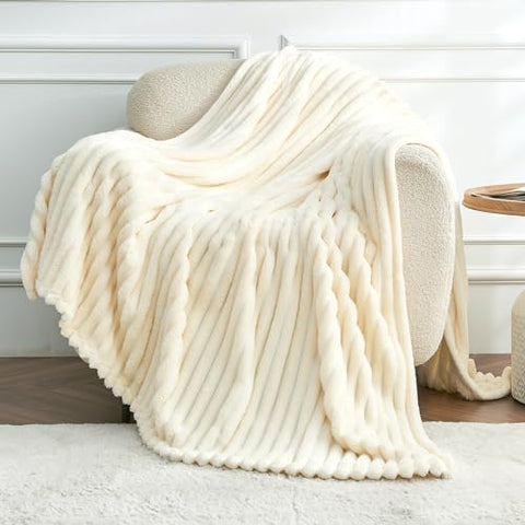 DISSA Fleece Blanket Throw Size