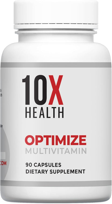 10X Health Optimize Methylated Multivitamin for Men & Women