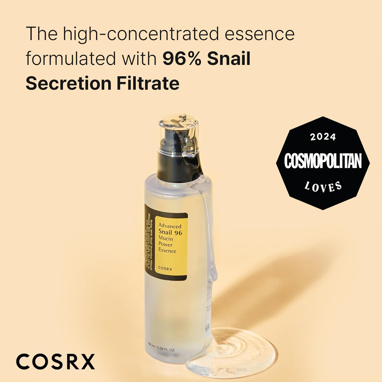 COSRX Snail Mucin 96% Power Repairing Essence