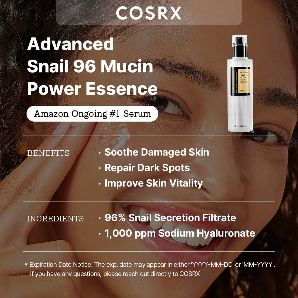 COSRX Snail Mucin 96% Power Repairing Essence