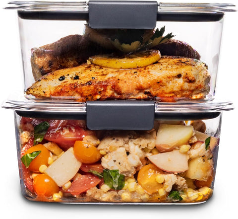 Rubbermaid Brilliance Food Storage Containers with Lids