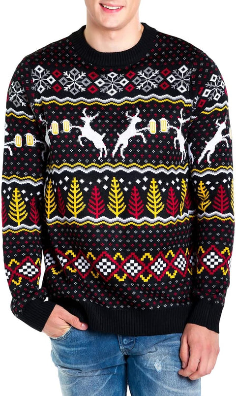 Tipsy Elves Men's Ugly Christmas Sweaters - Funny Christmas Sweaters for Men