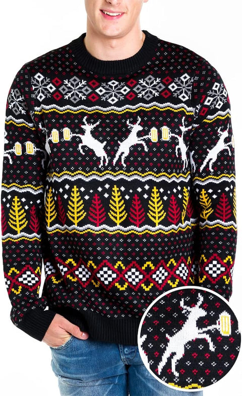 Tipsy Elves Men's Ugly Christmas Sweaters - Funny Christmas Sweaters for Men