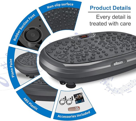 EILISON FitMax 3D XL Vibration Plate Exercise Machine