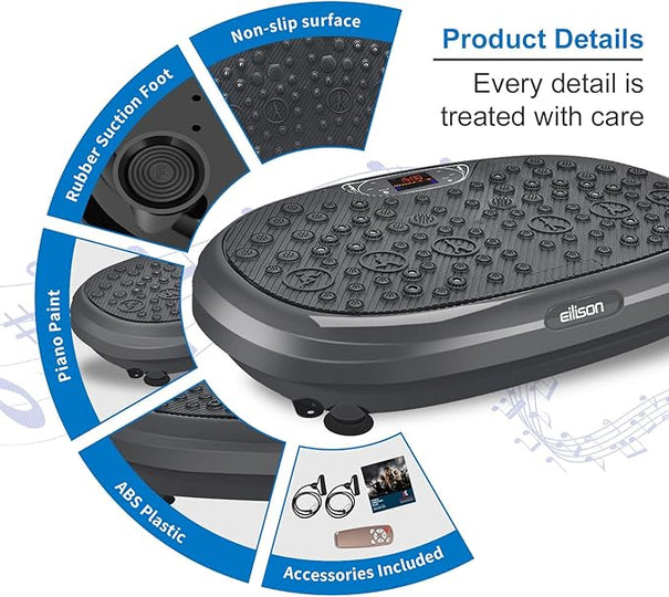 EILISON FitMax 3D XL Vibration Plate Exercise Machine