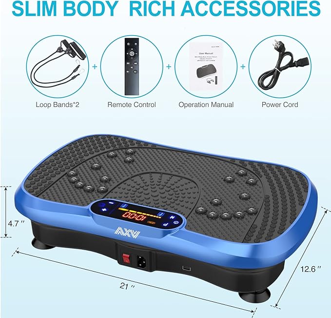 AXV Vibration Plate Fitness Platform