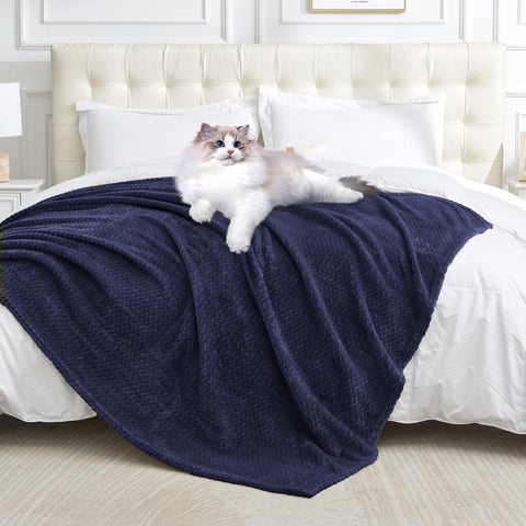 DISSA Fleece Blanket Throw Size