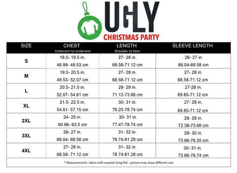 Ugly Christmas Party Unisex Ugly Christmas Sweater