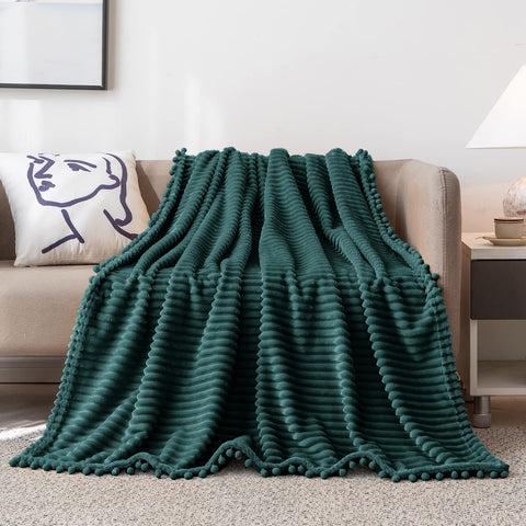 DISSA Fleece Blanket Throw Size