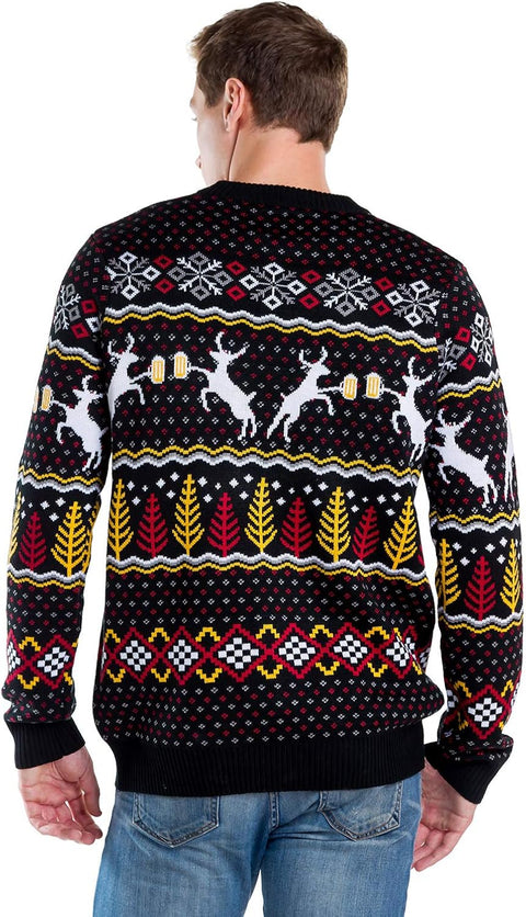 Tipsy Elves Men's Ugly Christmas Sweaters - Funny Christmas Sweaters for Men