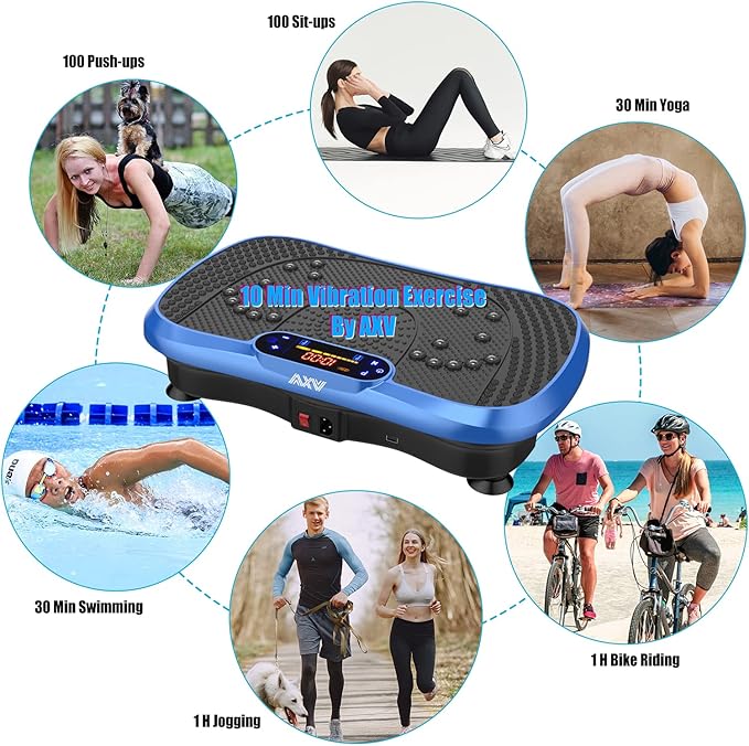 AXV Vibration Plate Fitness Platform