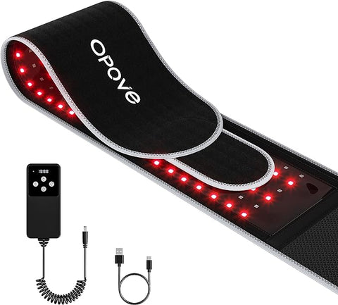 Opove Red Light Therapy Belt with Portable Power Controller