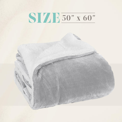 Flannel Fleece-Winter Christmas Sherpa Throw