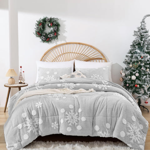 Christmas Bedding Queen Comforter Set