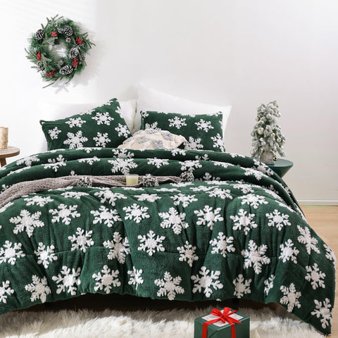 Christmas Bedding Queen Comforter Set