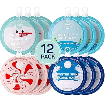 SpaLife Christmas Stocking Stuffer Facial Masks