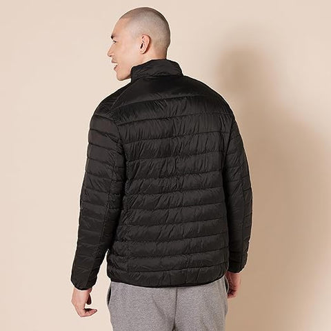 Men's Packable Lightweight Water-Resistant Puffer Jacket