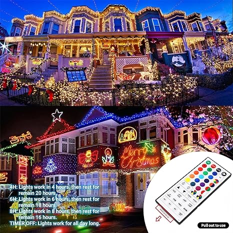 HOME LIGHTING 66ft Christmas Decorative Mini Lights