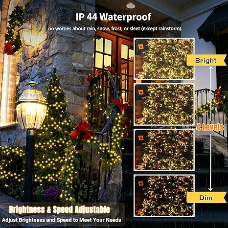 HOME LIGHTING 66ft Christmas Decorative Mini Lights