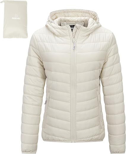 Women's Packable Lightweight Puffer Jacket