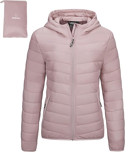 Women's Packable Lightweight Puffer Jacket