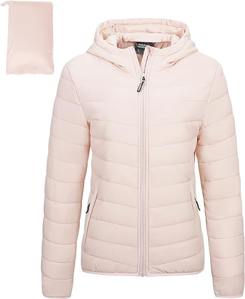 Women's Packable Lightweight Puffer Jacket