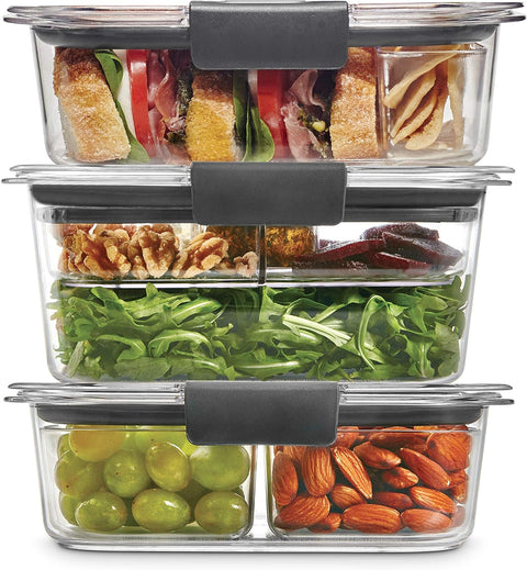 Rubbermaid Brilliance Food Storage Containers with Lids