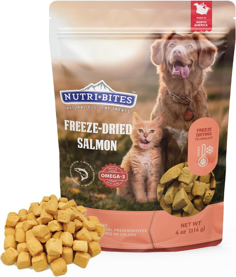 Nutri Bites Freeze Dried Salmon Dog Food