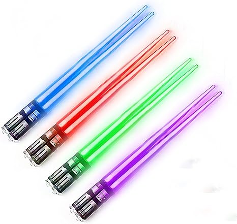 Chop Sabers Light Up LightSaber Chopsticks Set