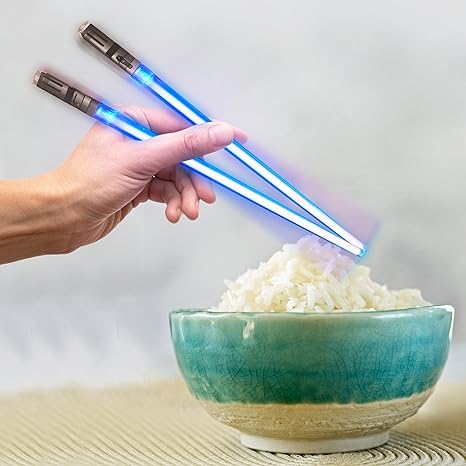 Chop Sabers Light Up LightSaber Chopsticks Set