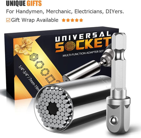 Stocking Stuffers for Adults Men Super Universal Socket Tools Gifts for Men