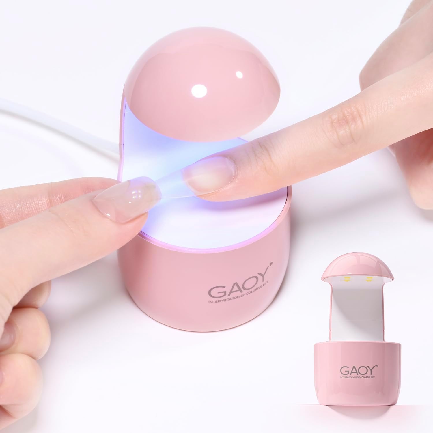 GAOY Mini UV Light for Gel Nails