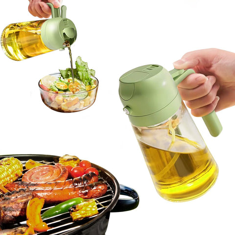 YARRAMATE Oil Sprayer for Cooking, 2 in 1