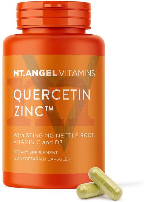 Mt. Angel Vitamins - Zinc Quercetin with Bromelain Supplement