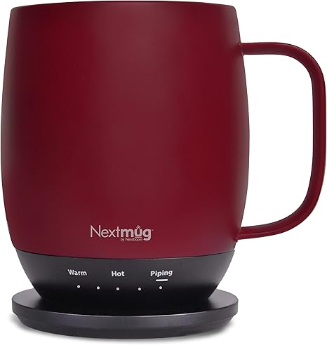 Nextmug - Temperature-Controlled, Self-Heating Coffee Mug