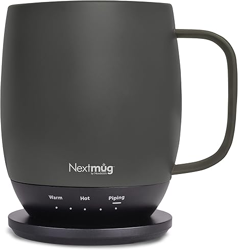 Nextmug - Temperature-Controlled, Self-Heating Coffee Mug