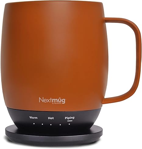 Nextmug - Temperature-Controlled, Self-Heating Coffee Mug