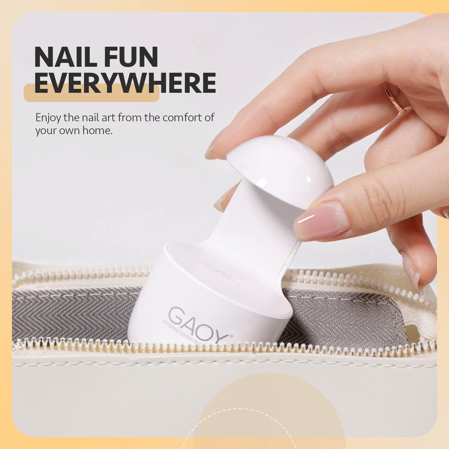 GAOY Mini UV Light for Gel Nails