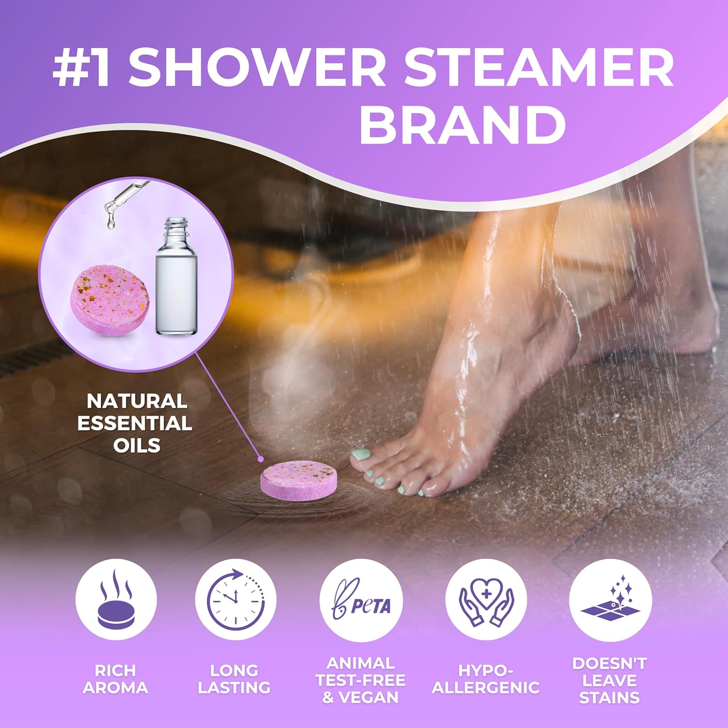 Cleverfy Shower Steamers Aromatherapy