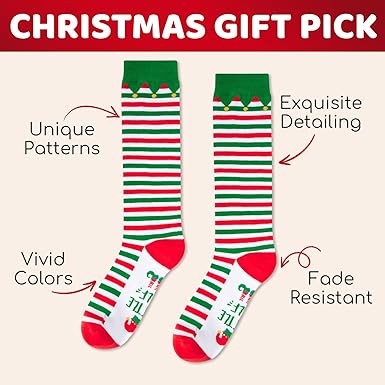 HAPPYPOP Christmas Gifts Stocking Socks for Girls