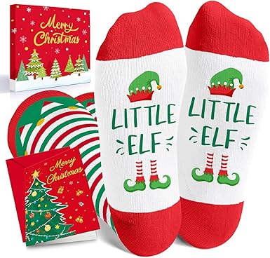 HAPPYPOP Christmas Gifts Stocking Socks for Girls